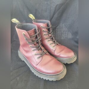 Burgundy Dr. Martens